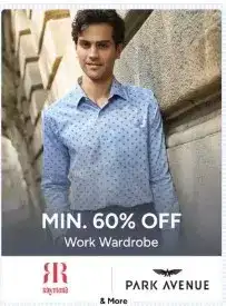 Image for MensApparel-Minimum60%25off