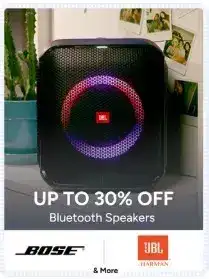 Image for Bluetoothspeakers-upto30%25off