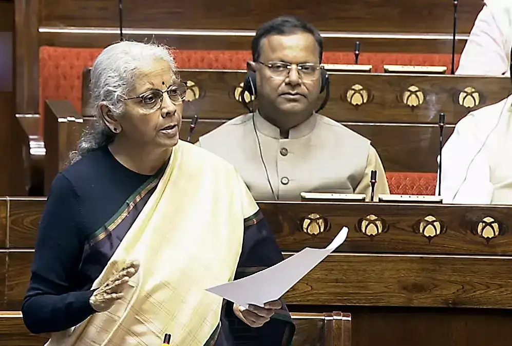 High personal income tax collection does not mean middle class being suppressed: Sitharaman