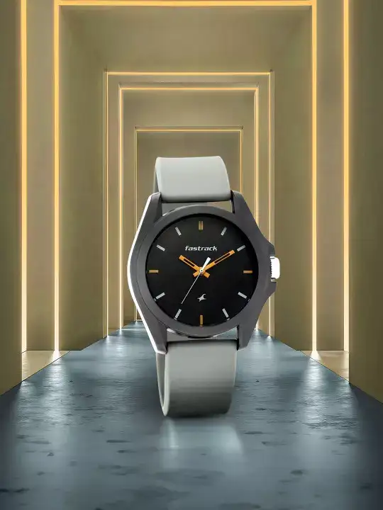 Image for Fastrack-FastfitQuartzAnalogWithBlackDialUnisexWatch