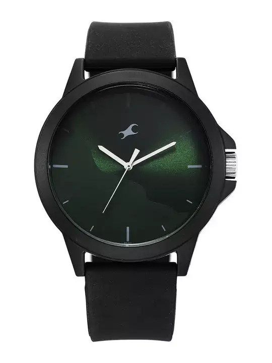 Image for Fastrack-TeesWanderlustAnalogWithForestGreenDialUnisexWatch
