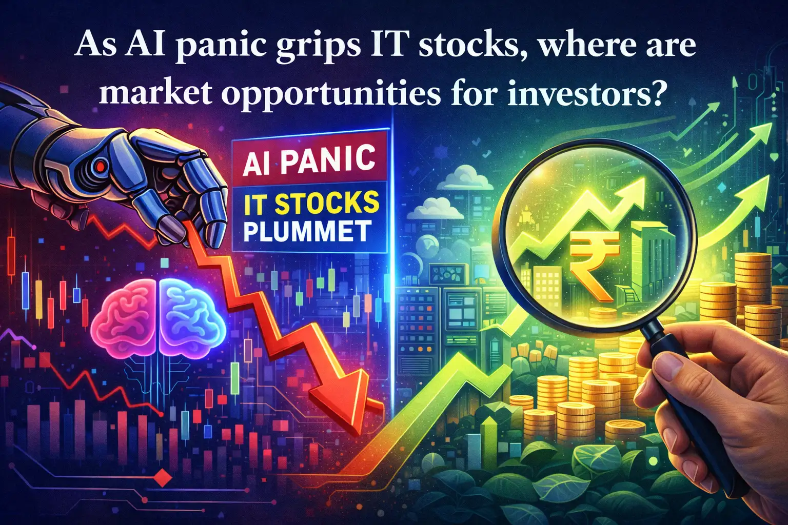 As AI panic grips IT stocks, where are market opportunities for big and small investors?