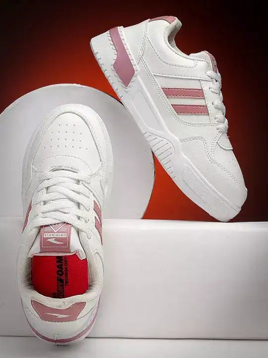 Image for ASIAN-WomenColourblockedRoundToeSneakers