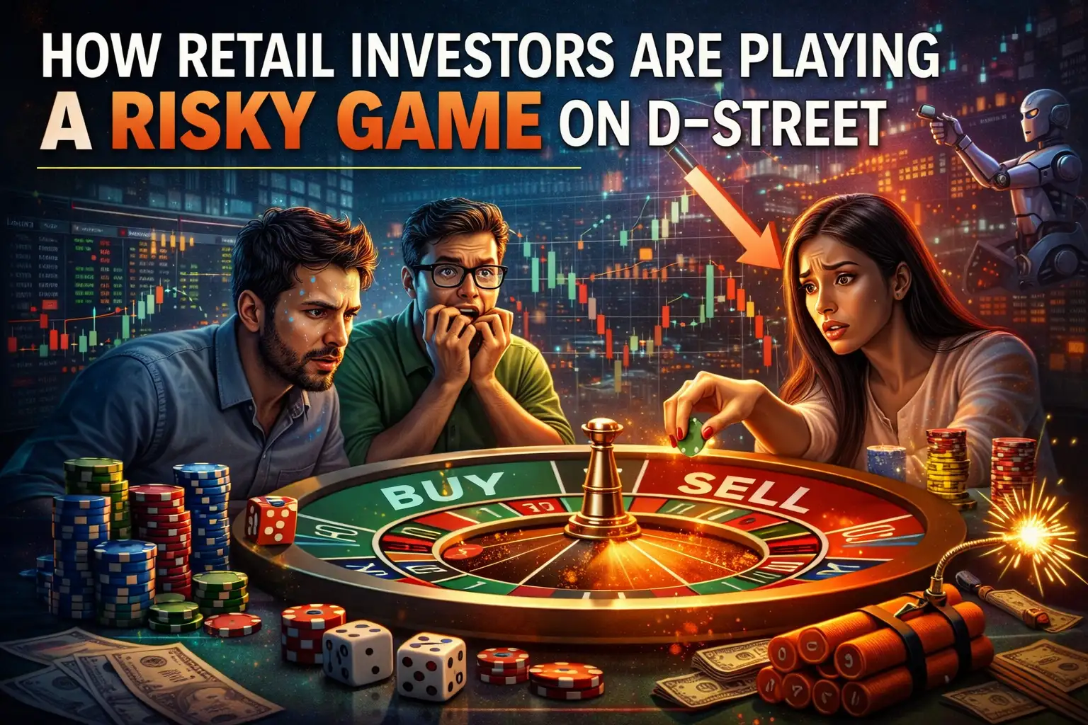 How retail investors are playing a risky game by swimming against the market tide to survive Nifty bears