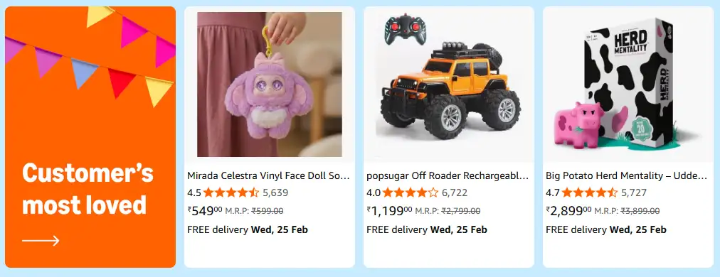 Image for Customer'smostloved