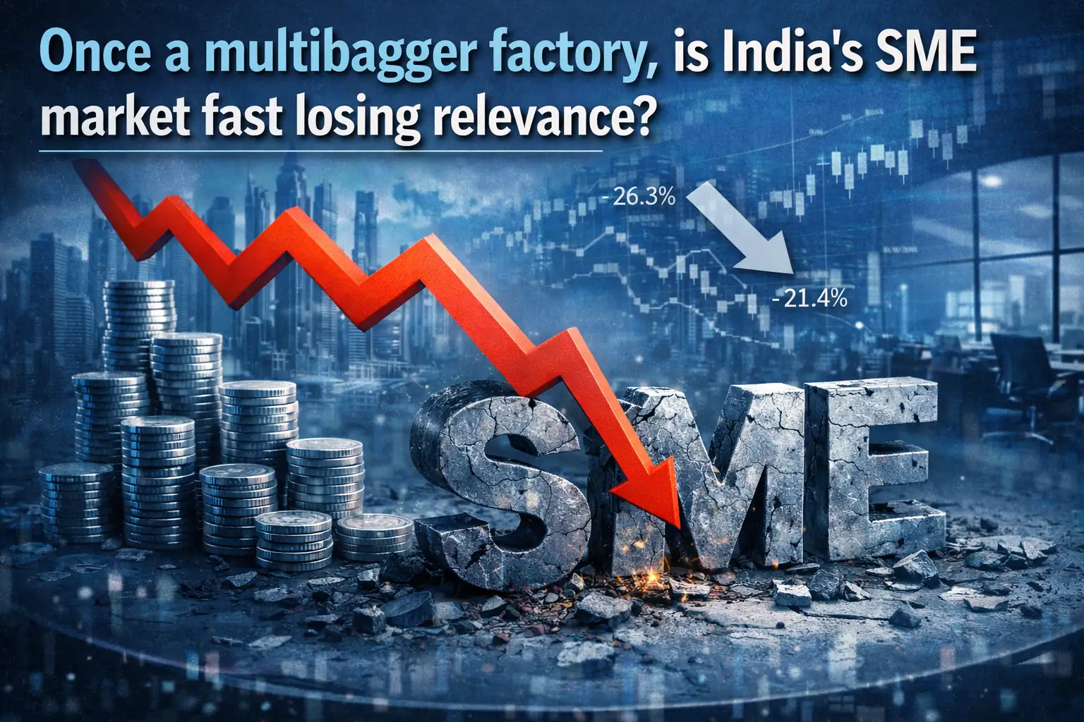 Negative returns continue in 2026: Once a multibagger factory, is India's SME market fast losing relevance? 
