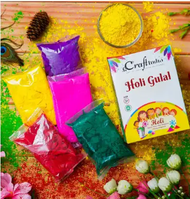 Image for ArtisynPackOf5OrganicHerbalGulal