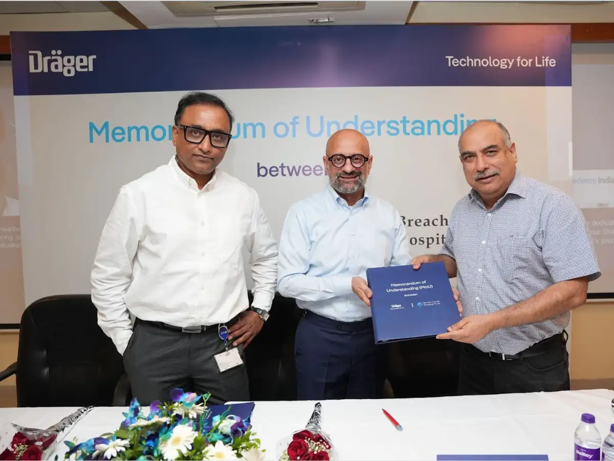 Dräger India collaborates with Breach Candy Hospital to advance clinical education