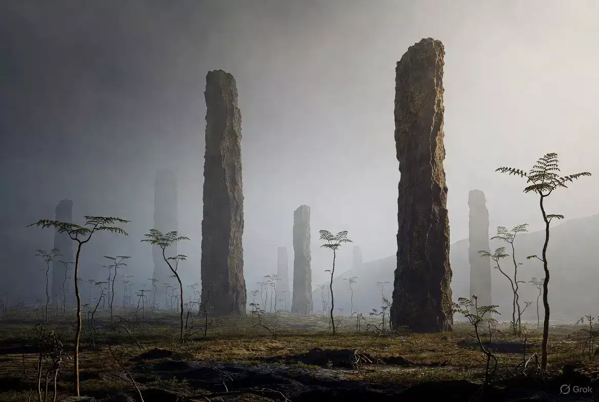 Towering Ancient Fossils May Represent Entirely New Form Of Life The towering-ancient-fossils-may-represent-entirely-new-form-of-life-the