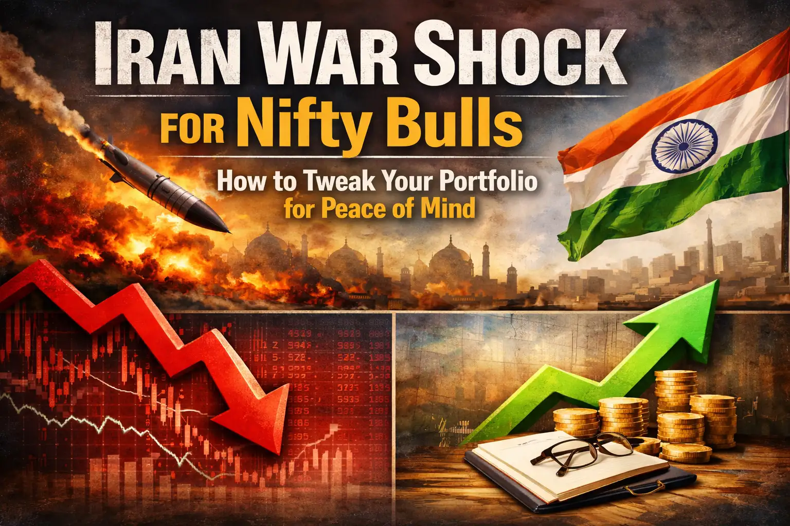 Iran war shock for Nifty bulls: How to tweak your portfolio for peace of mind