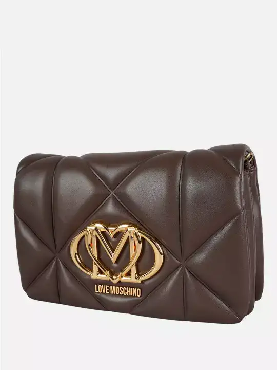 Image for LOVEMOSCHINO-GeometricSlingBagwithQuiltedDetail