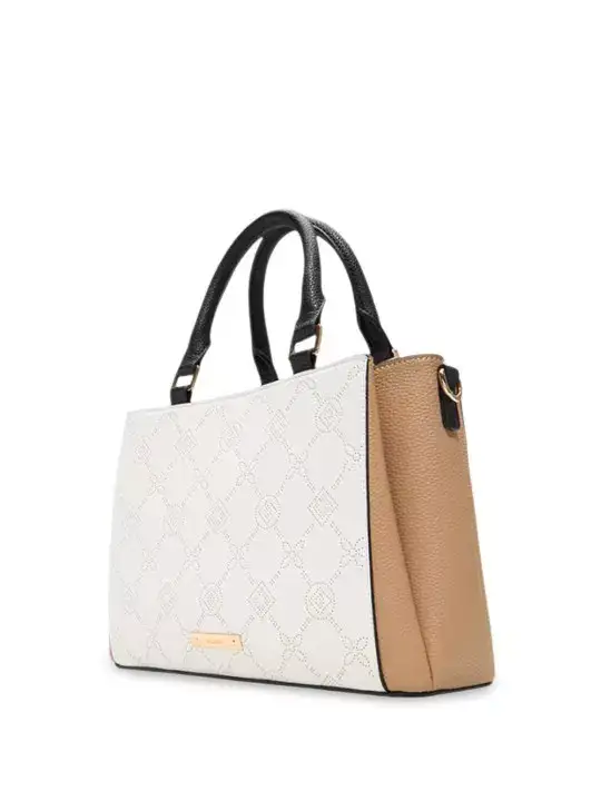 Image for ALDO-Women'sGeometricPrintedStructuredLeatherHandheldBag