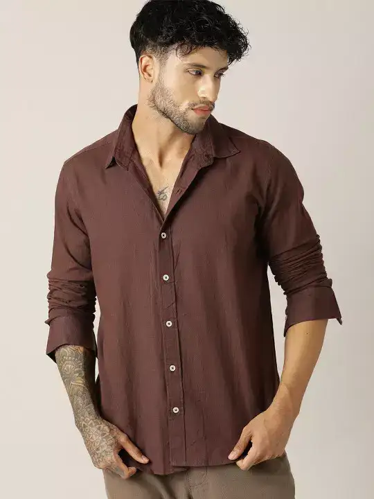 Image for PaperCut-MenSolidCottonShirts