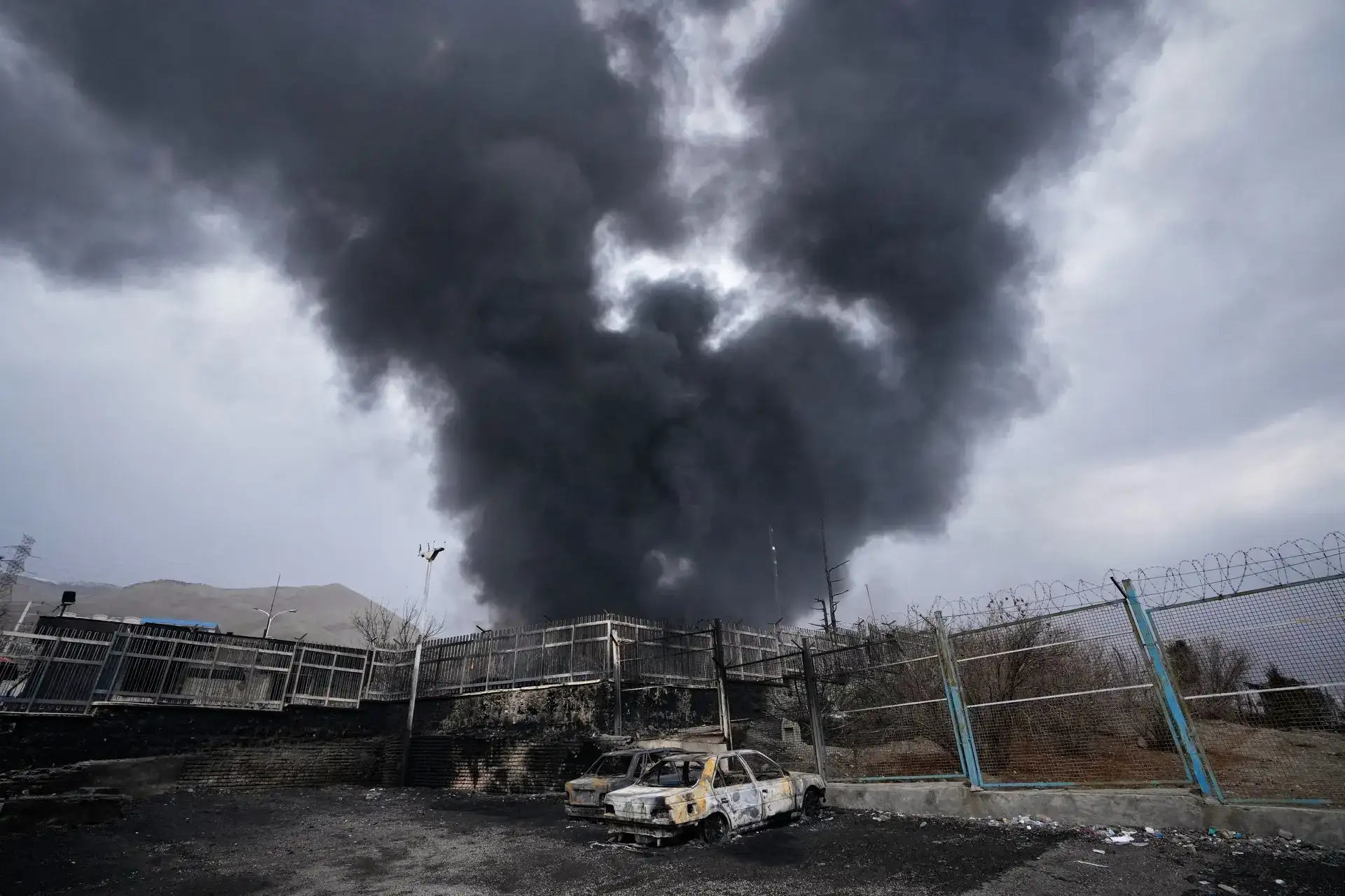 Brent crude oil price jumps 5% after Iran's energy facilities come under attack