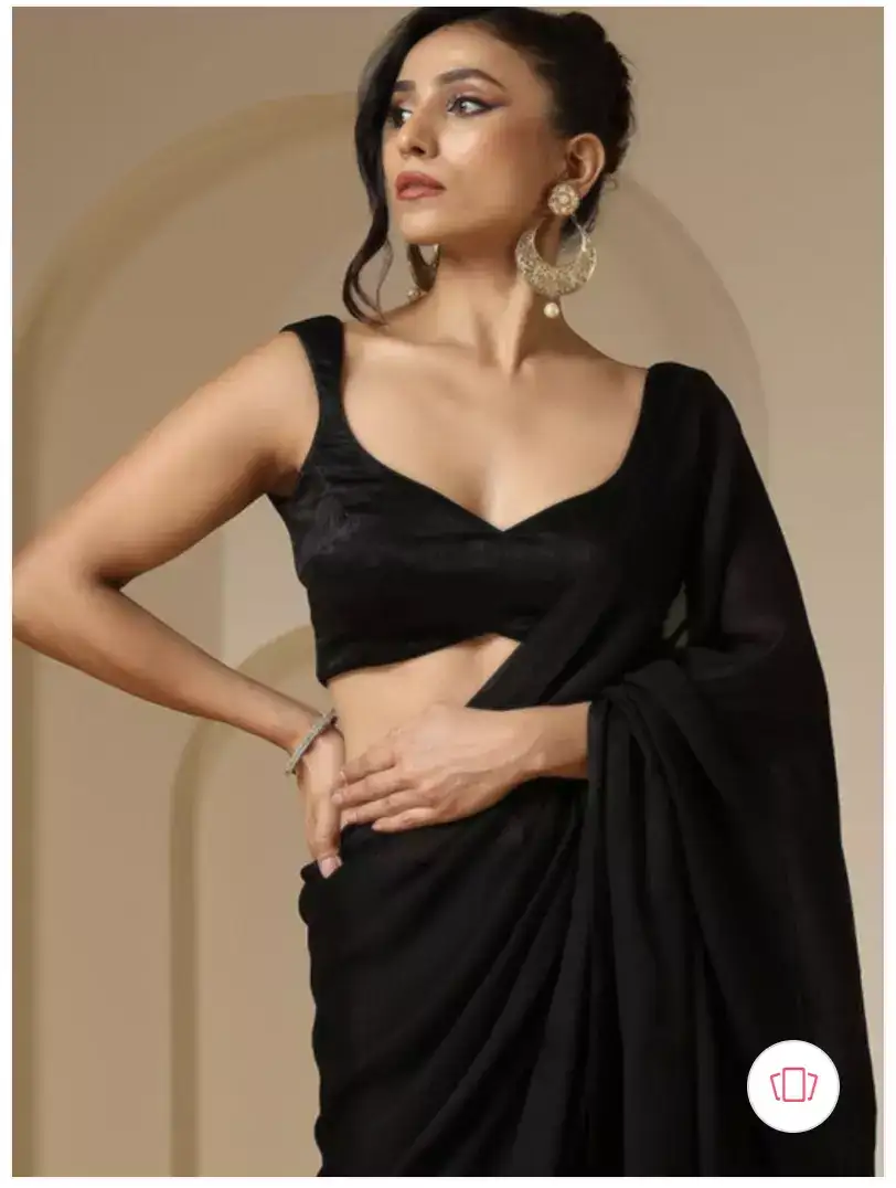 Image for SwtantraSweetheartNeckSareeBlouse