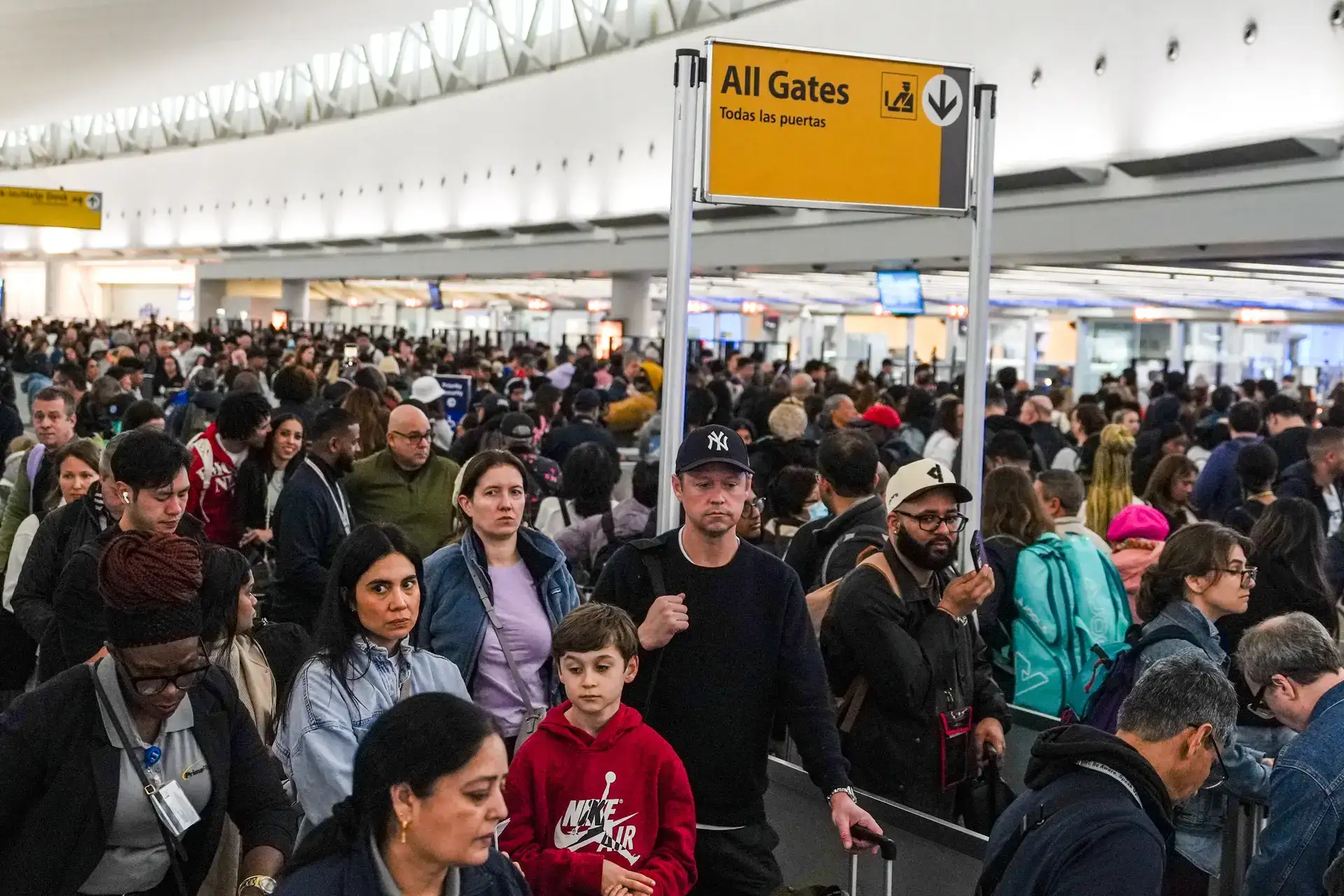 Airport TSA wait times hit 4 hours as air travel in U.S. becomes nightmare. Here's what American flyers must do before flying