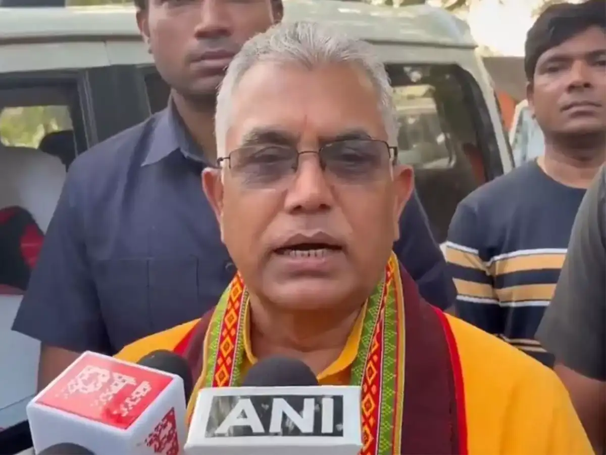 'Why is West Bengal CM so scared?': BJP's Dilip Ghosh targets Mamata Banerjee ahead of Assembly polls