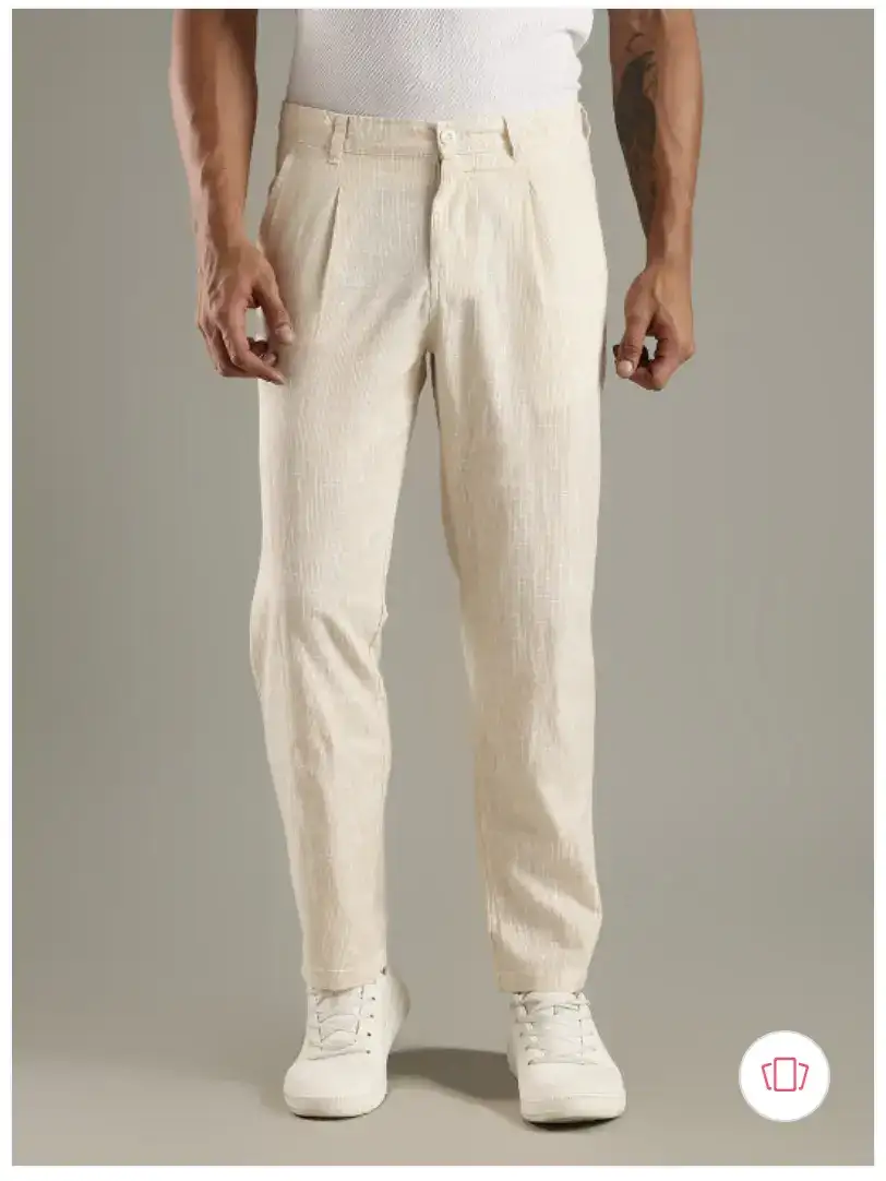 Image for ThomasScottMenSmartStraightFitEasyWashPleatedTrousers