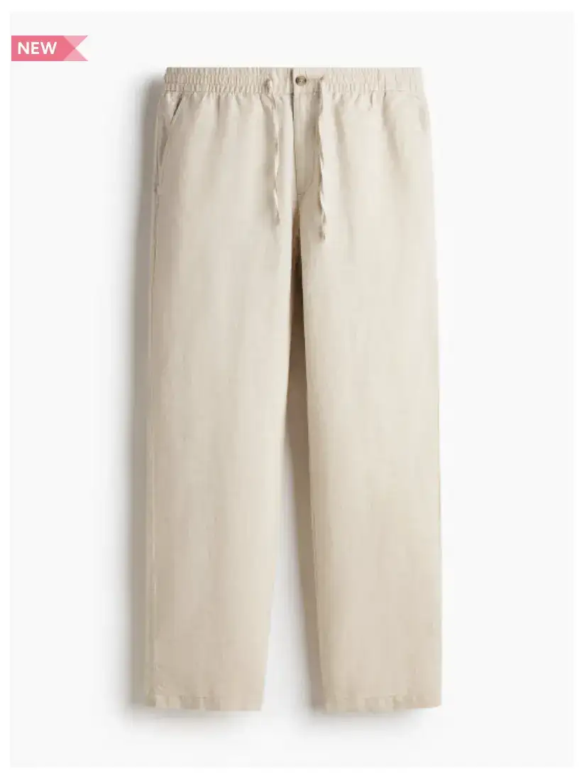 Image for H%26MLinen-BlendTrousers