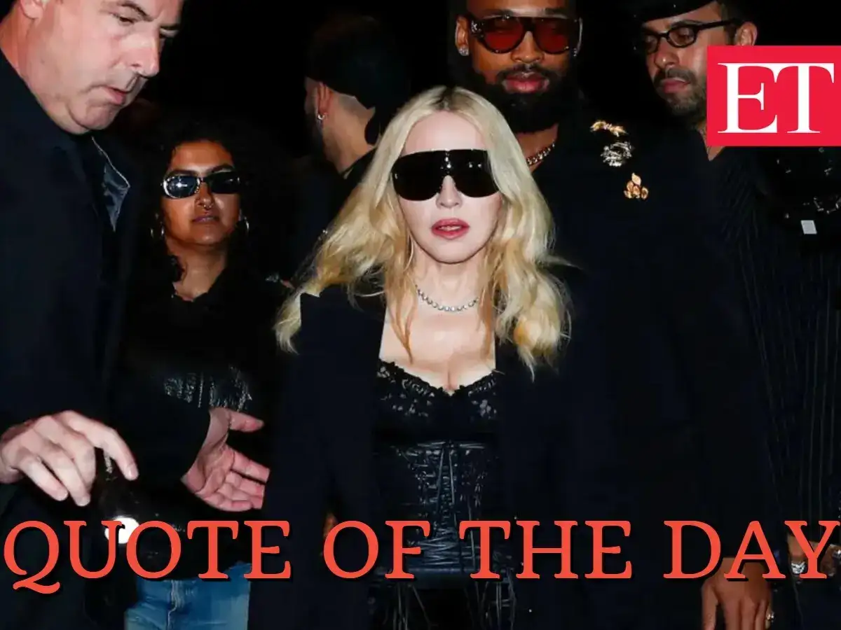 Quote of the Day by pop sensation Madonna: 'I am like a cockroach, you just can’t…’