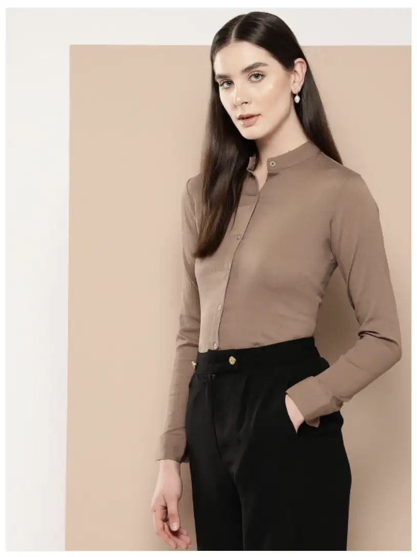 Image for AllAboutYouFormalsWomenStandardSolidFormalShirt.jog