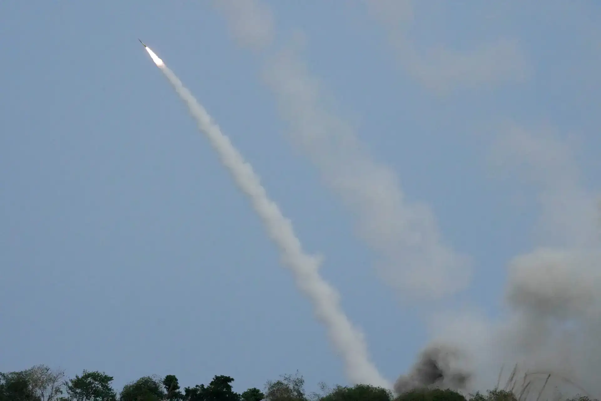 Israeli military says it identified a launch of a missile from Yemen