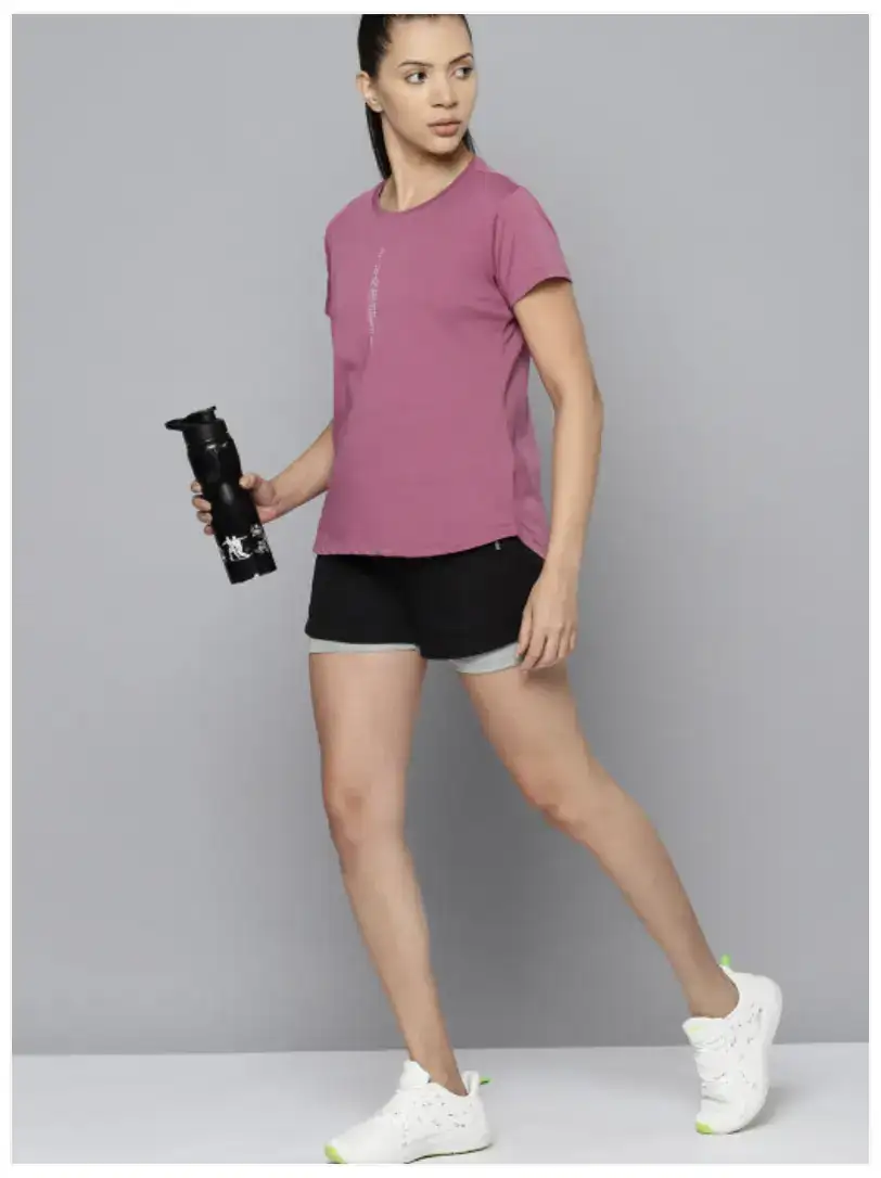 Image for HRXTypographyPrintedRapid-DryTrainingT-shirt