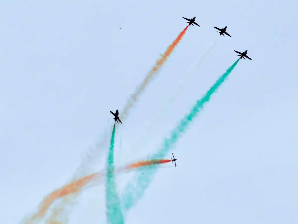 IAF’s Surya Kiran stuns Chandigarh with aerial display