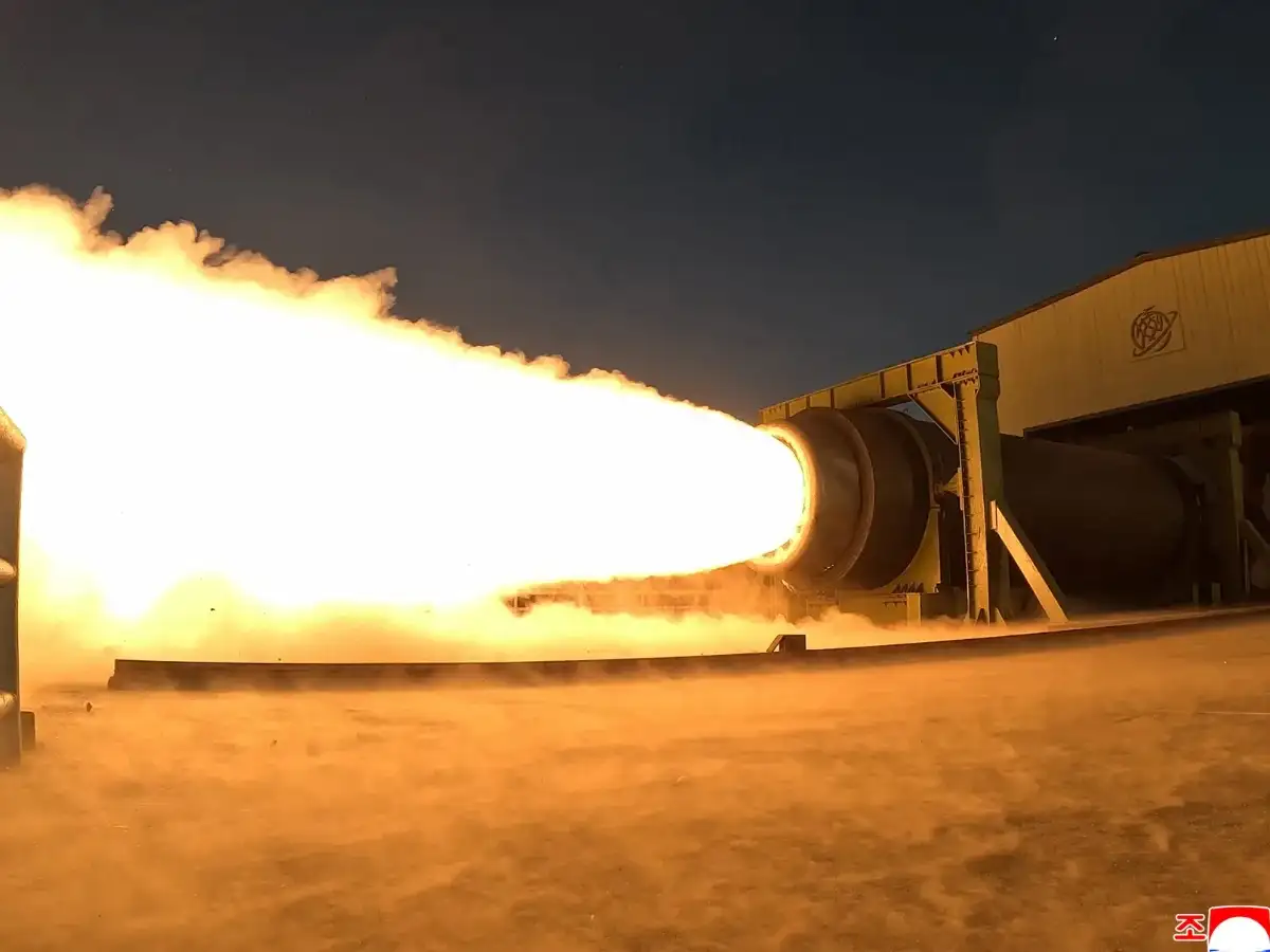 North Korea conducts engine test for missile capable of targeting US mainland