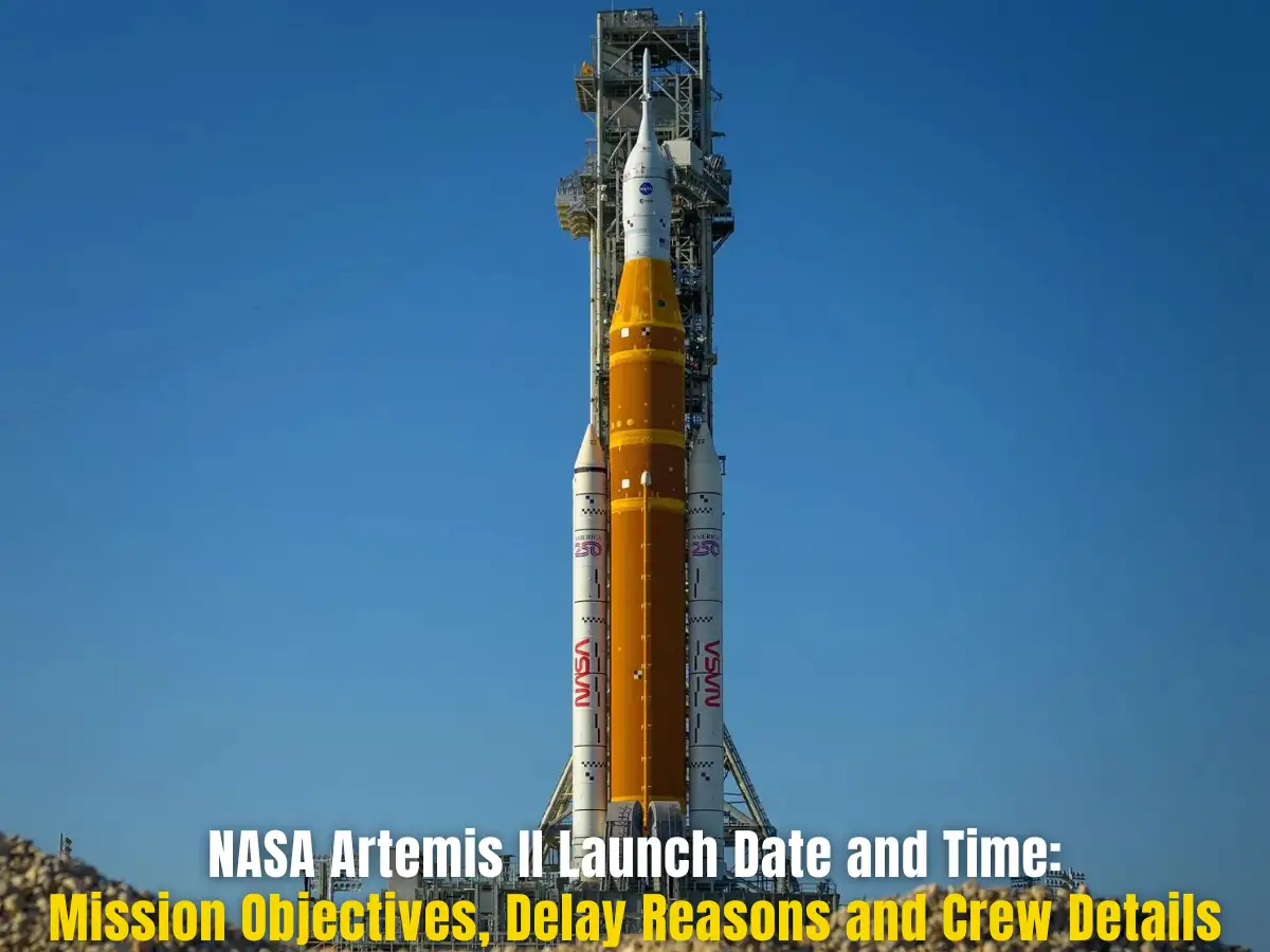 Artemis II launch date and time: When will NASA's first crewed moon mission in 53 years take off? Crew details, objectives and why it was delayed