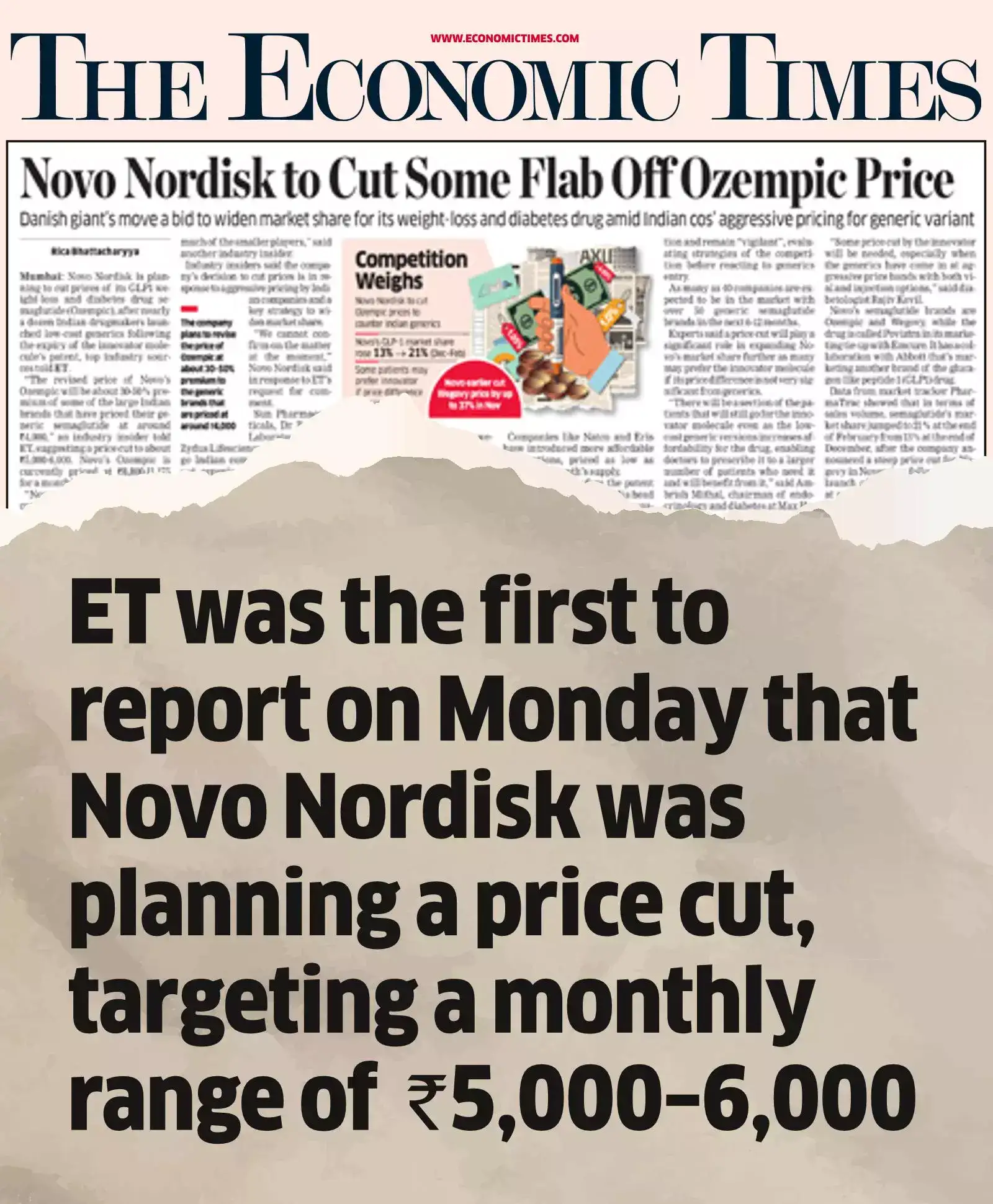 novo nordisk is cutting prices on its popular glp-1 drugs. Novo Nordisk price cuts set to shake up India's GLP-1 market, challenge  generics