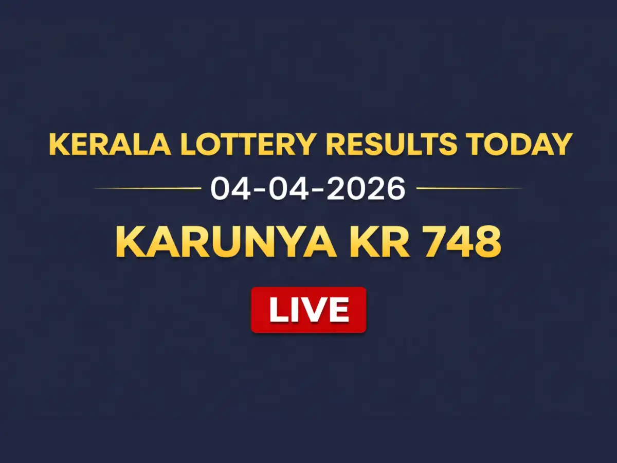 Kerala Karunya KR-748 lottery result out today, 04-04-2026; Check ₹1 crore first prize winner and complete list here