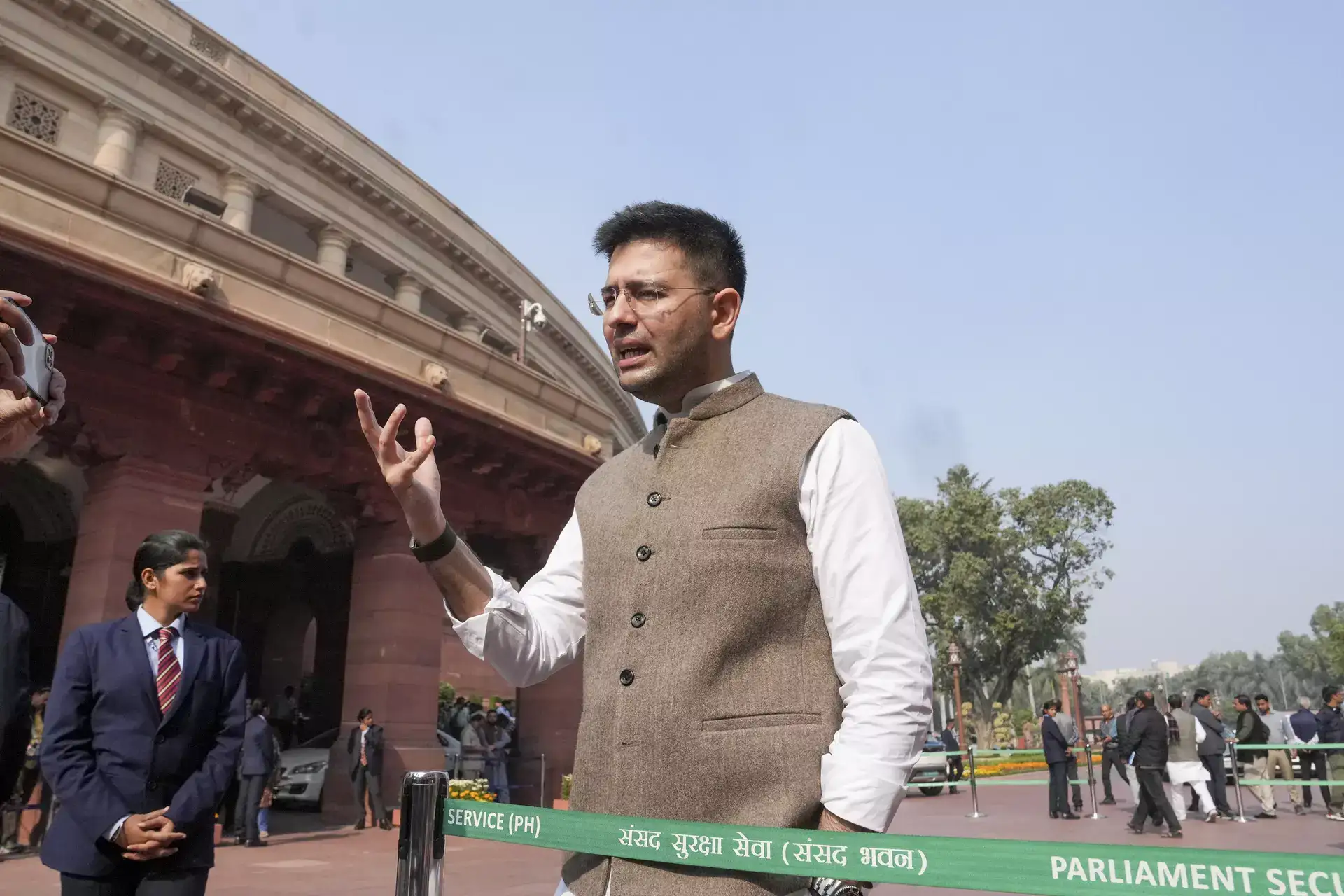 Ex-AAP leader Naveen Jaihind calls Raghav Chadha Kejriwal's 'raazdaar', says whole dispute related to 'extortion'