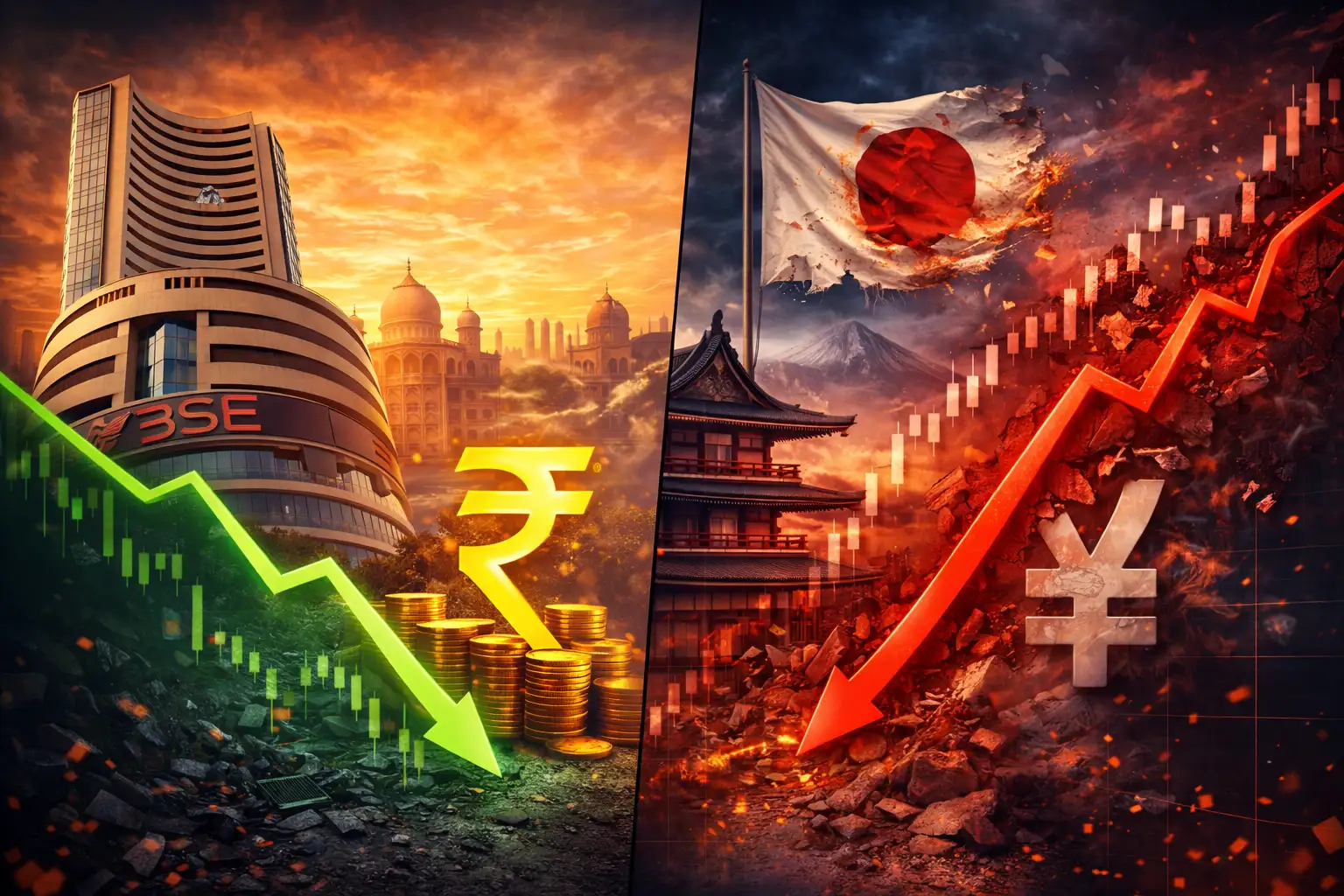 Indian stocks are getting cheap, but is that a trap for Japan-like prolonged low returns?
