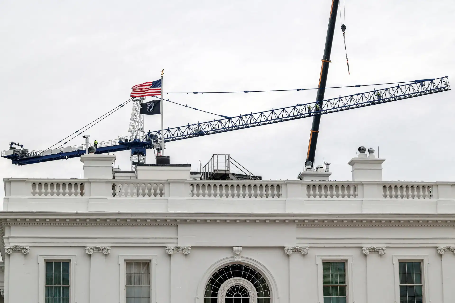 Trump ballroom renovation allowed to proceed, for now