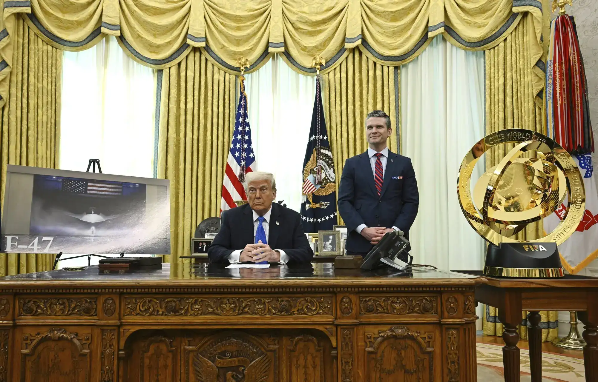 Trump warns of 'big problems' if China ships weapons to Iran