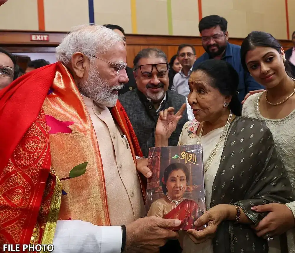 Asha Bhosle will continue to inspire generations: PM Modi