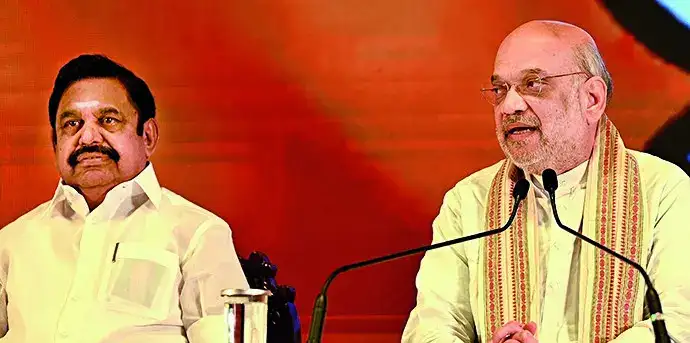 AIADMK struggles to shake off 'BJP junior ally' tag