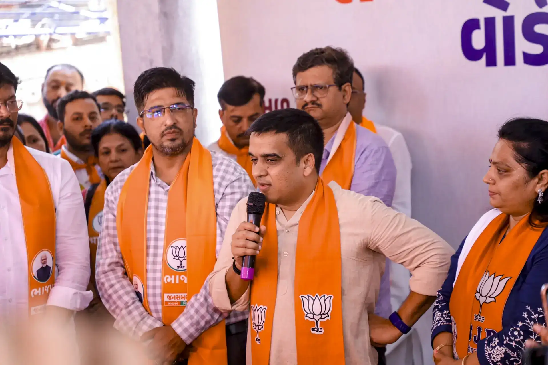 Local polls: Those who consider Gujarat's people 'fools' will be routed, says Dy CM Sanghavi