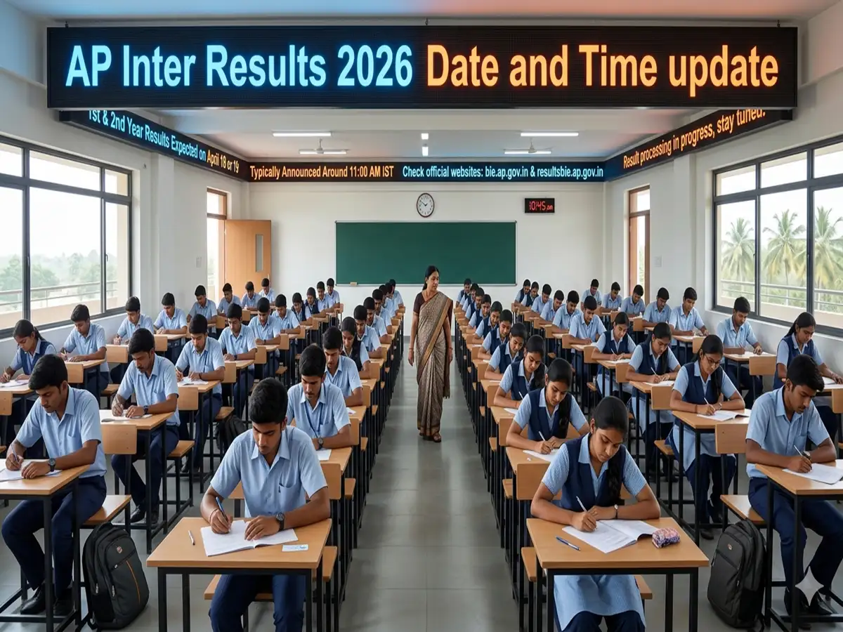 AP Inter Results 2026 Date and Time update: Check when and how to download scorecards from bie.ap.gov.in, Manabadi, passing marks, past trends and more