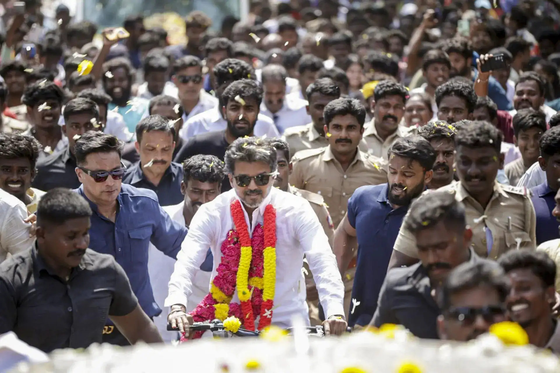 'Hologram Vijay' comes to TVK chief's aid for campaigning