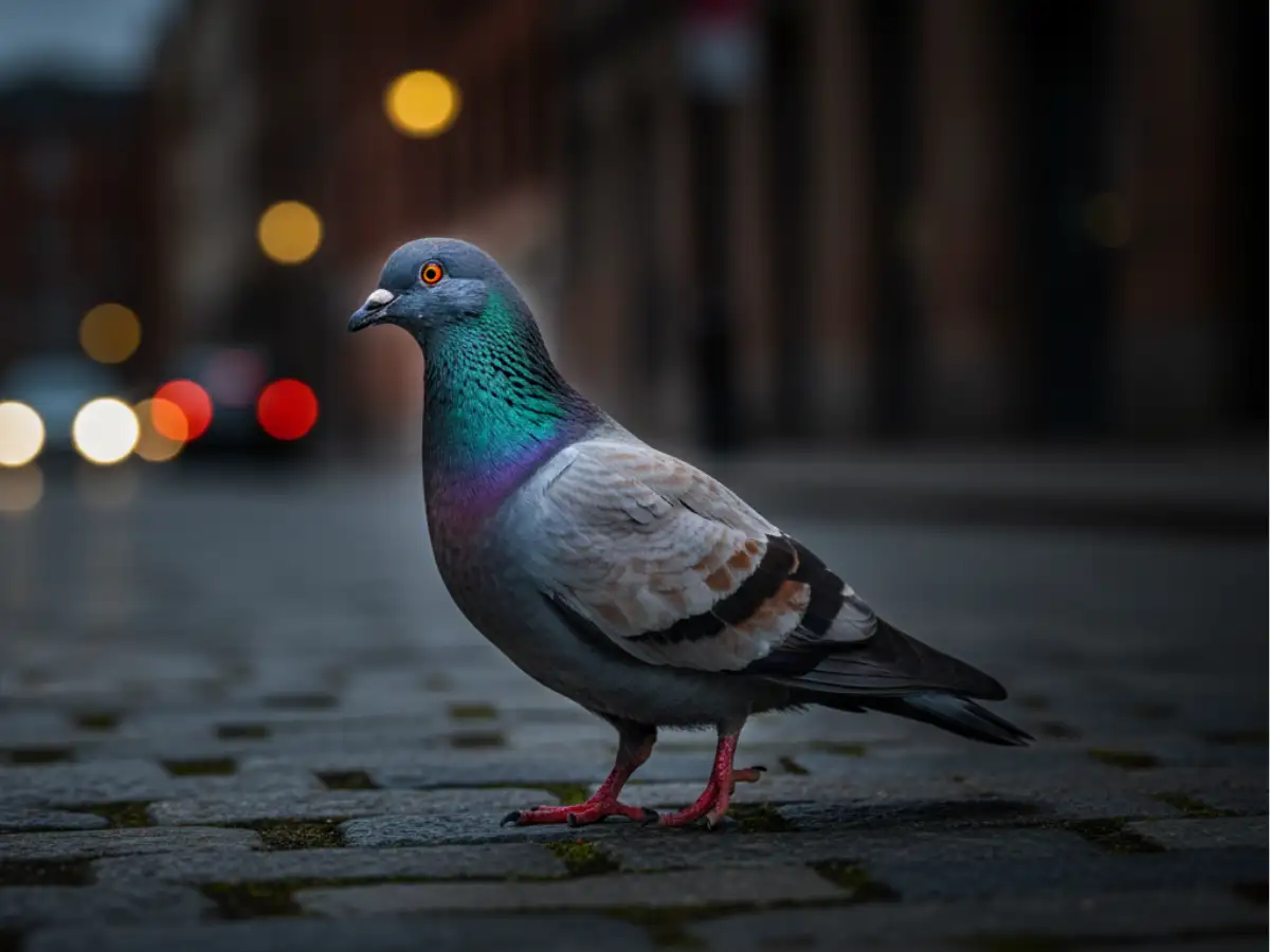Why Pigeons Walk Through Crowds Instead of Flying Away