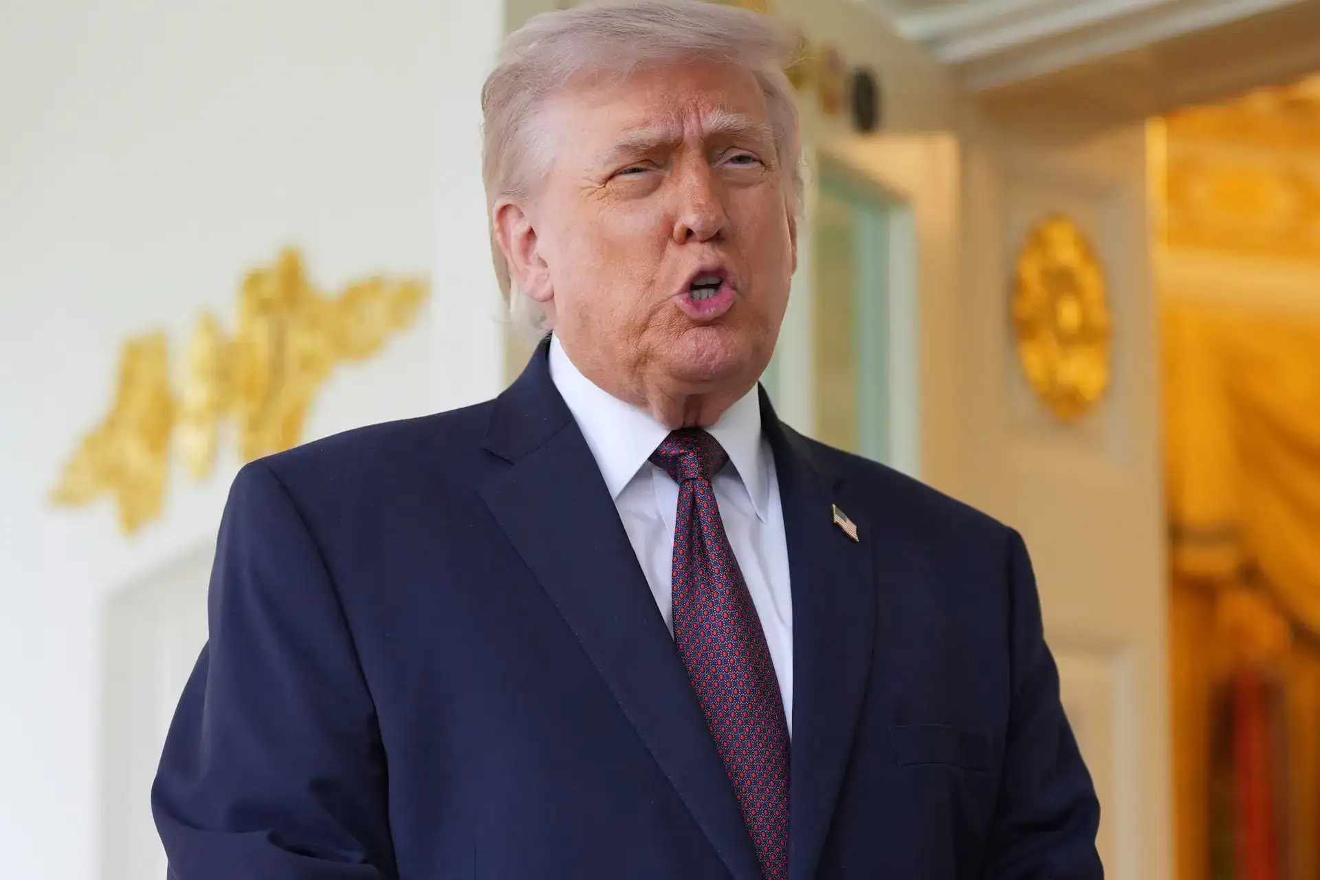 Hormuz blockade has begun, Trump says; claims Iran wants a deal