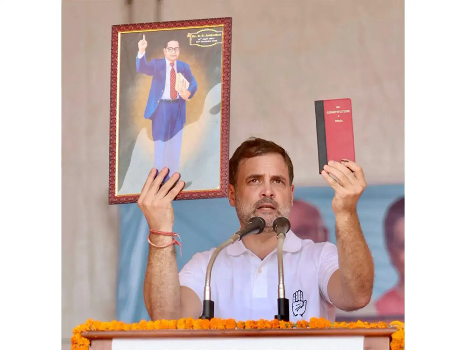 Will fight to defend Babasaheb's ideals 'until my very last breath': Rahul Gandhi