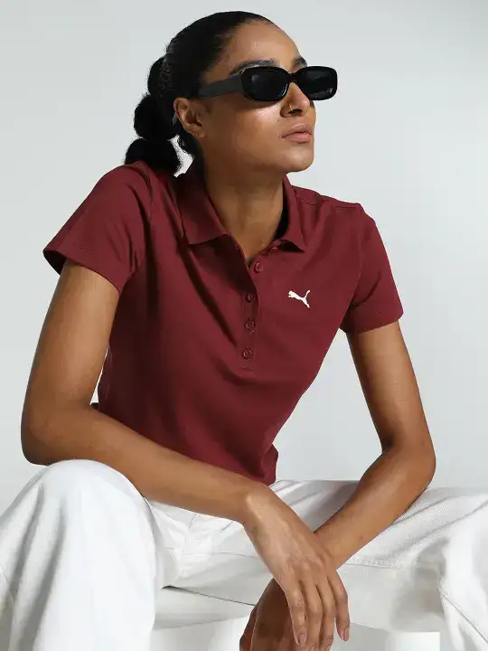 Image for Puma-Women'sLogoPolo-Red