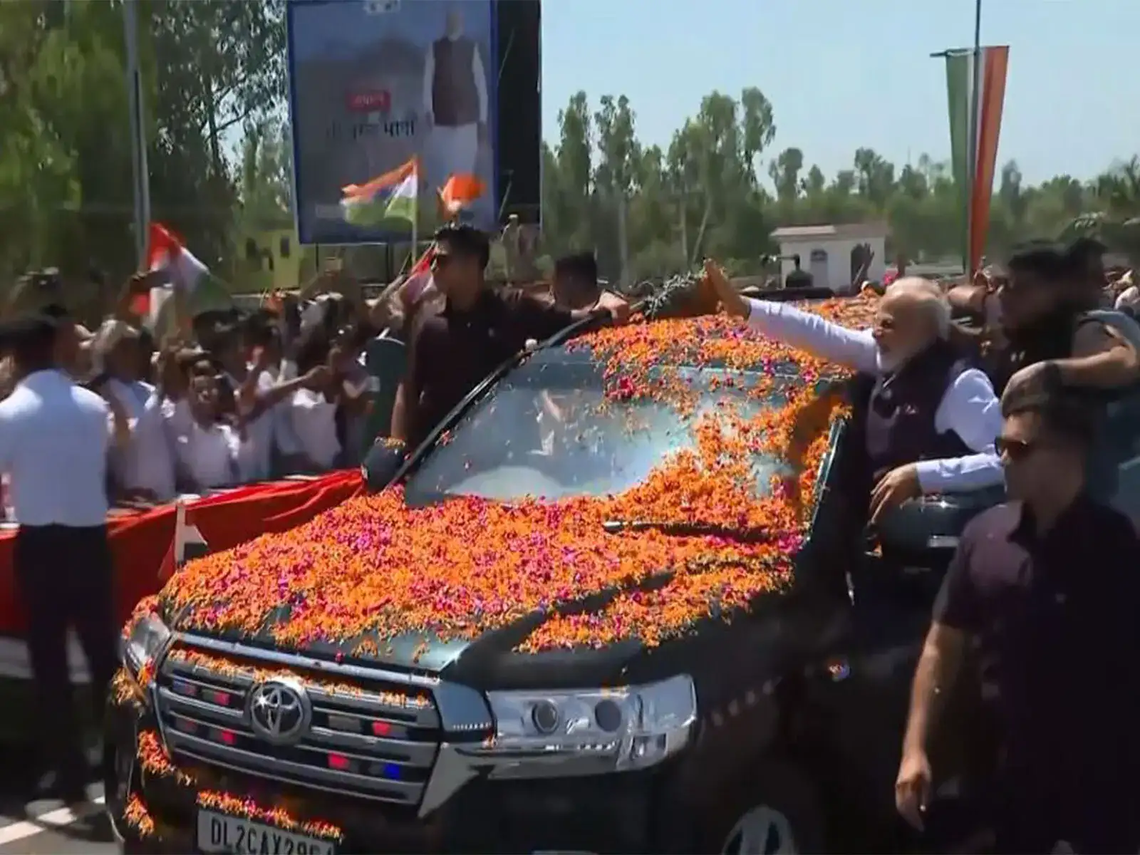 PM Modi holds roadshow in Dehradun ahead of Delhi-Dehradun Economic Corridor inauguration