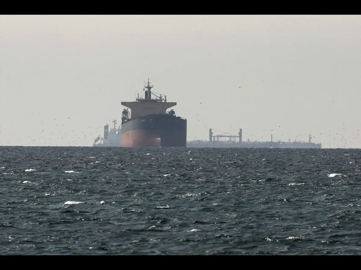 Tankers pass Strait of Hormuz on first day of US blockade, data shows
