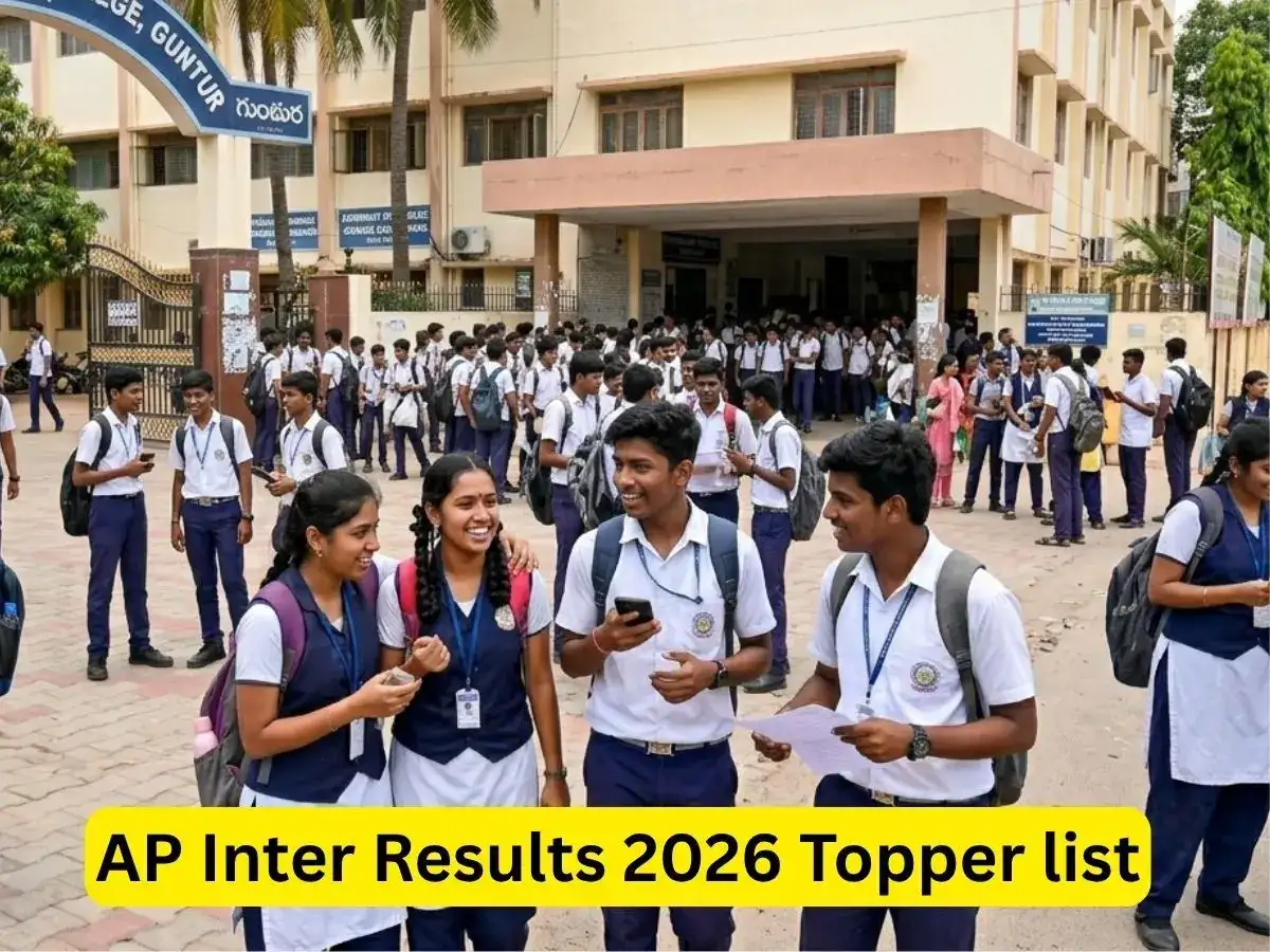 AP Intermediate Results 2026 toppers' list, last year pass percentage, how to check scores and more