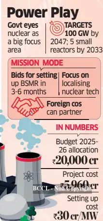 India to invite bids for 220 MWe Small Modular Reactor, boosting ...