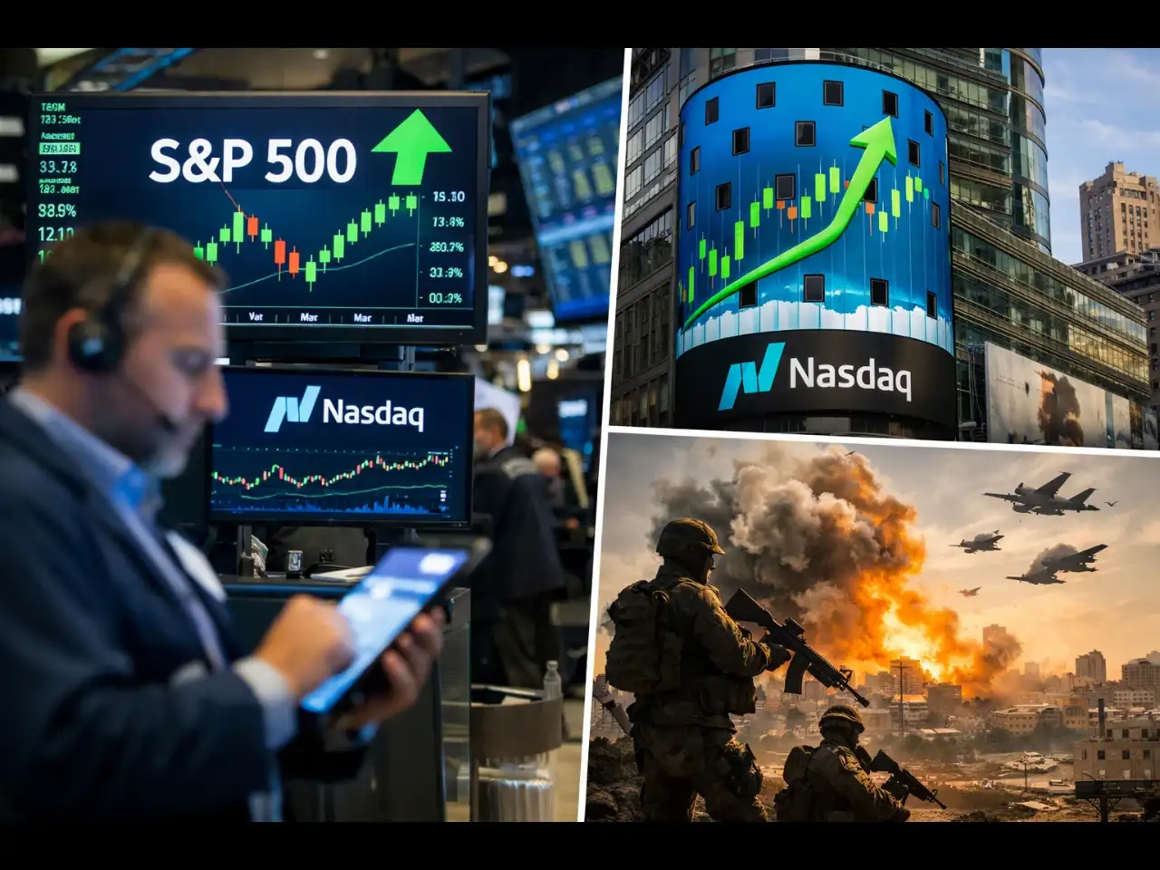 S&P 500, Nasdaq Hit Records on US-Iran Talk Hopes